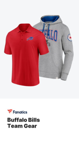 Buy Buffalo Bills gear on Fanatics (advertisement)