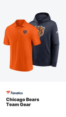 Buy Chicago Bears gear on Fanatics (advertisement)