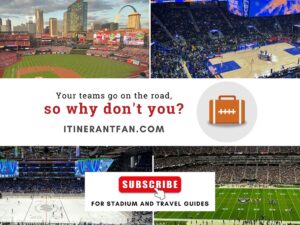 Designed image promoting the Itinerant Fan YouTube channel
