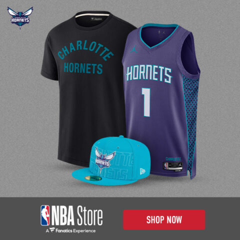 Buy Charlotte Hornets gear on NBAStore.com (advertisement)