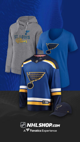 Buy St. Louis Blues gear on NHLshop.com (advertisement)
