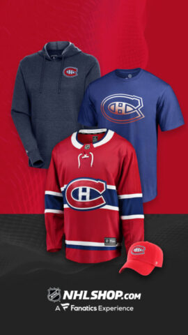 Buy Montreal Canadiens gear on NHLshop.com (advertisement)