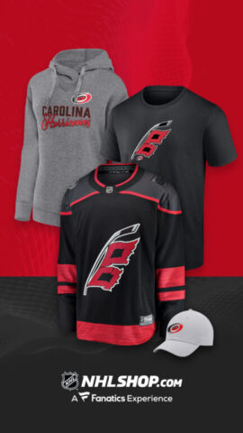 Buy Carolina Hurricanes gear on NHLshop.com (advertisement)