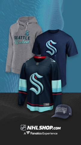Buy Seattle Kraken jerseys on NHLshop.com (advertisement)