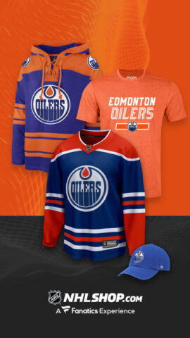 Buy Edmonton Oilers gear on NHLshop.com (advertisement)