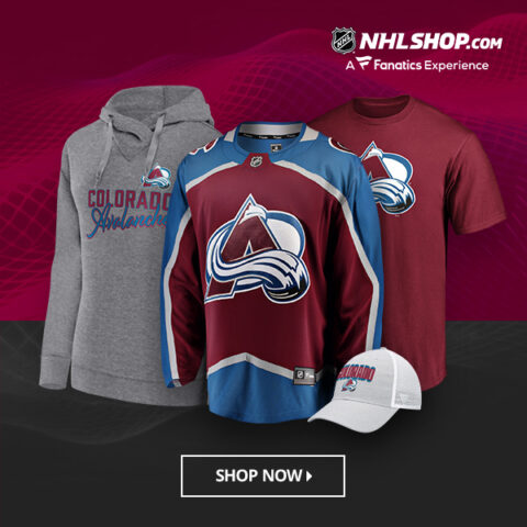 Buy Colorado Avalanche gear on NHLshop.com (advertisement)