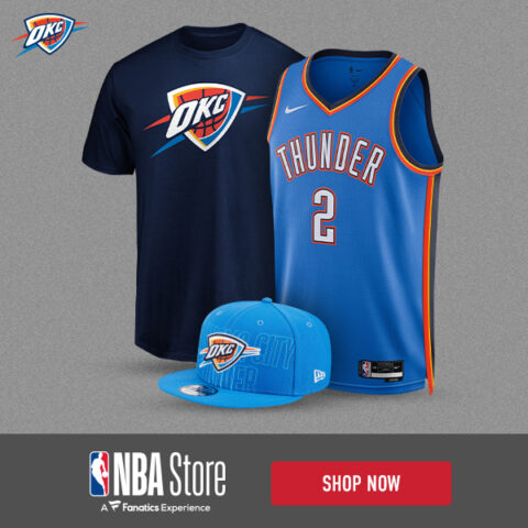 Buy Oklahoma City Thunder gear on NBAStore.com (advertisement)