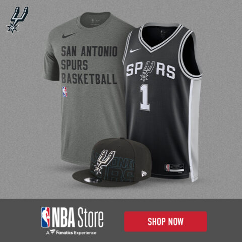 Buy San Antonio Spurs gear on NBAStore.com (advertisement)