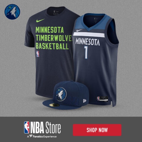 Buy Minnesota Timberwolves gear on NBAStore.com (advertisement)