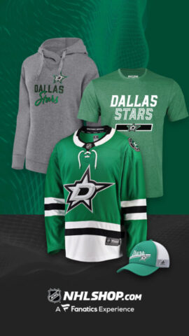 Buy Dallas Stars gear on NHLshop.com (advertisement)