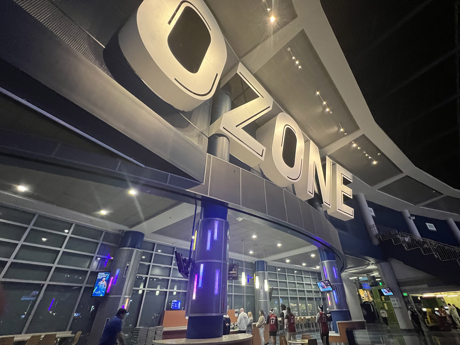 The O-Zone section of the upper deck at Kia Center in Orlando, Florida