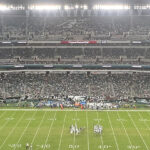 Panoramic view of Lincoln Financial Field in Philadelphia, Pennsylvania, during an Eagles football game